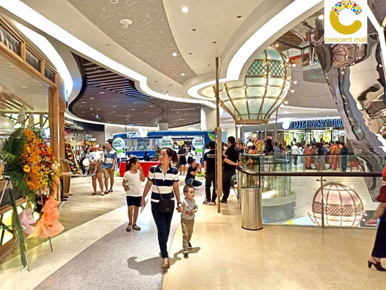 Cùng nhau khám phá thiên đường ẩm thực mới ở Crescent Mall.