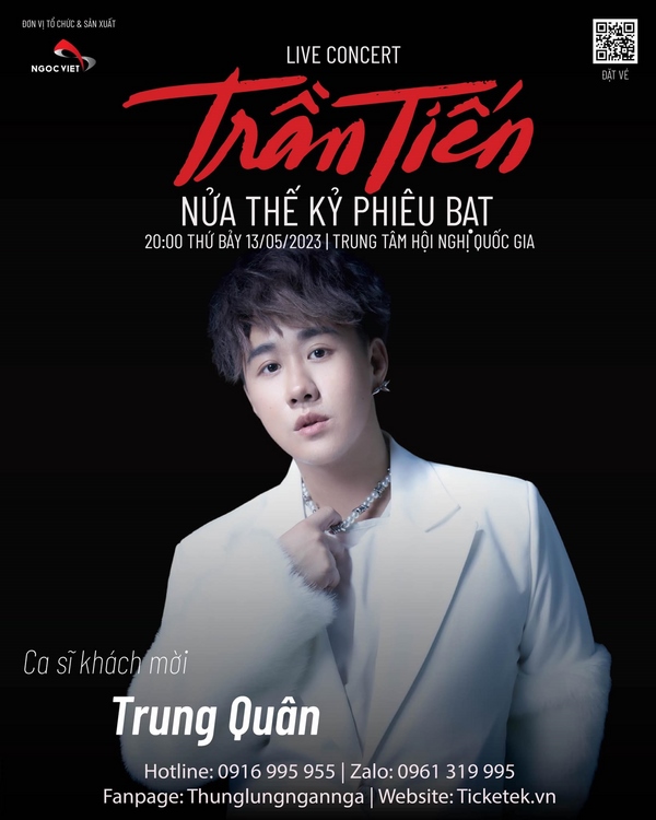 Trung Quân sẽ kết hợp cùng Hà Trần trong show Trần Tiến - Hậu trường Sao